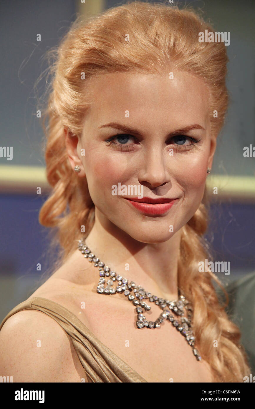 Nicole Kidman Wachsfigur bei Madame tussauds Stockfoto