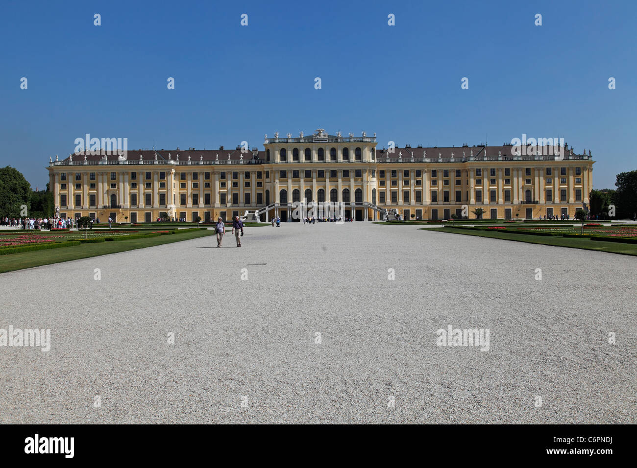 Österreich, Wien, Schloss Schönbrunn, Schloss Stockfoto