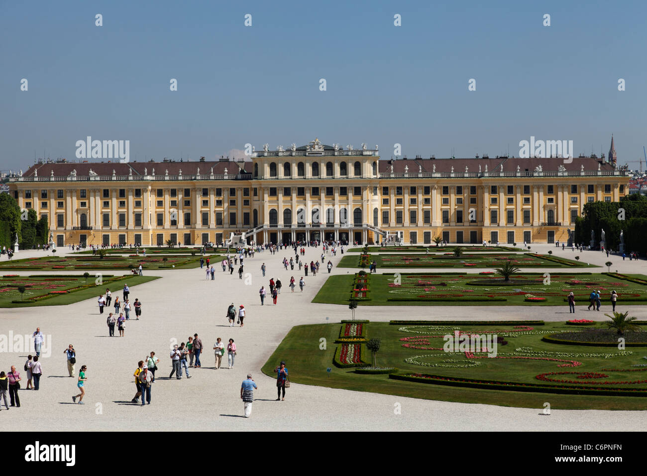 Österreich, Wien, Schloss Schönbrunn, Schloss Stockfoto