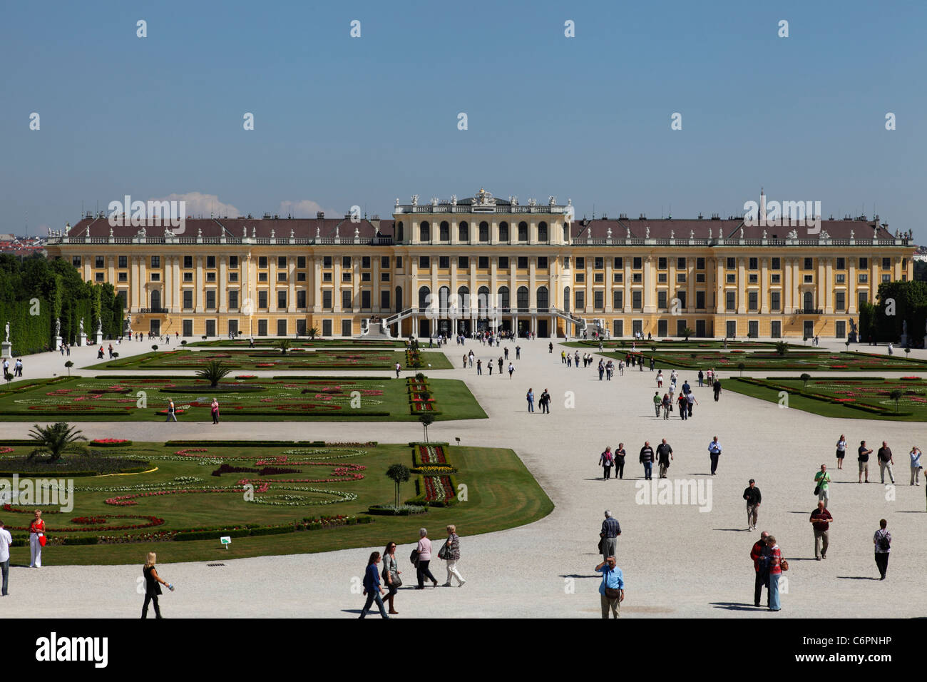Österreich, Wien, Schloss Schönbrunn, Schloss Stockfoto