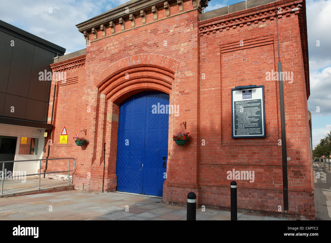 Gefängnis, UK, HMP Stockfoto