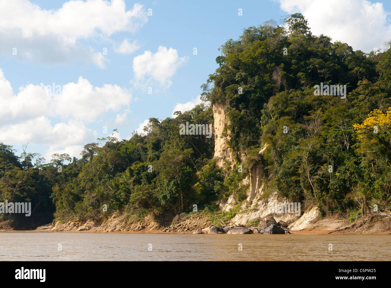 Tuichi Fluss im Madidi Nationalpark, bolivianischen Amazonas Stockfoto