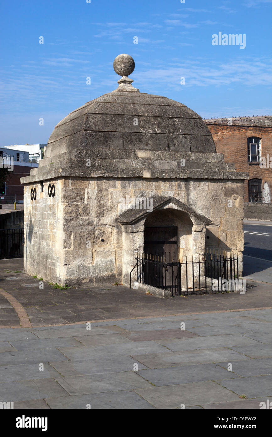 Die alte Lock Up Gaol oder Gefängnis Blind House Trowbridge Stockfoto