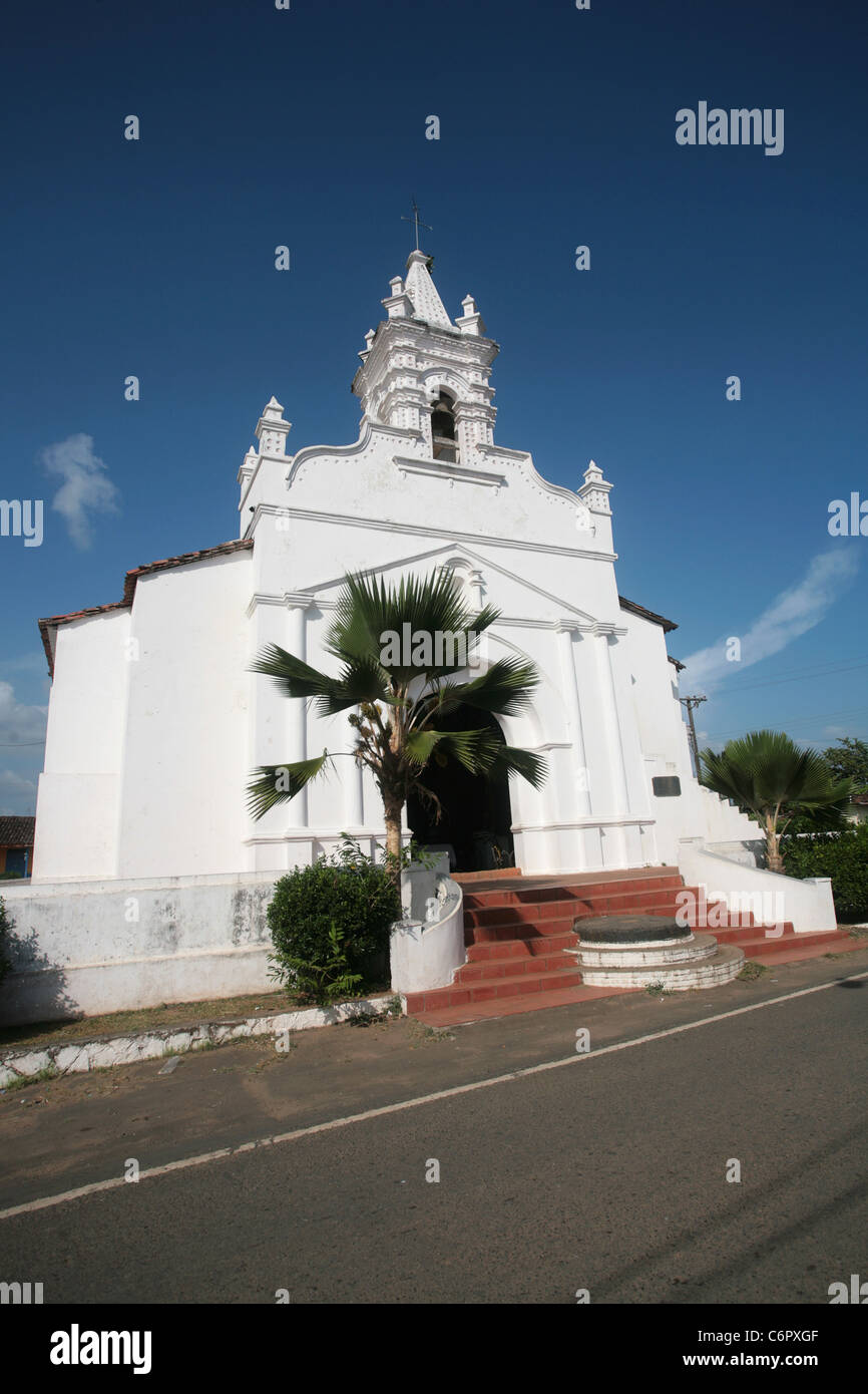 Santo Domingo de Guzman Kirche Parita, Provinz Herrera, Panama. Stockfoto