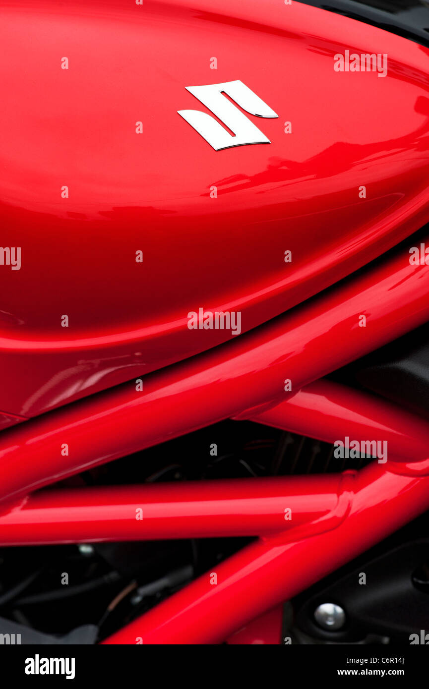 Suzuki Gladius. Sport-Motorrad-detail Stockfoto