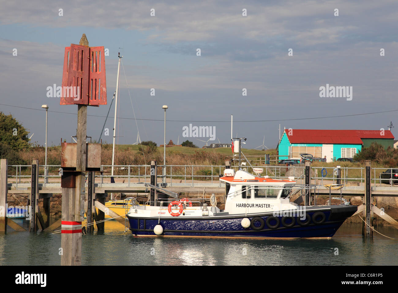 Rye Harbour East Sussex England Stockfoto