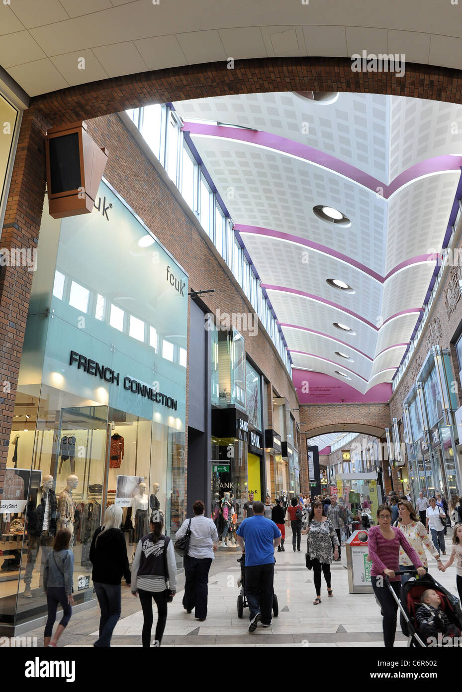 Solihull The Touchwood Einkaufszentrum in den West Midlands England Uk Stockfoto