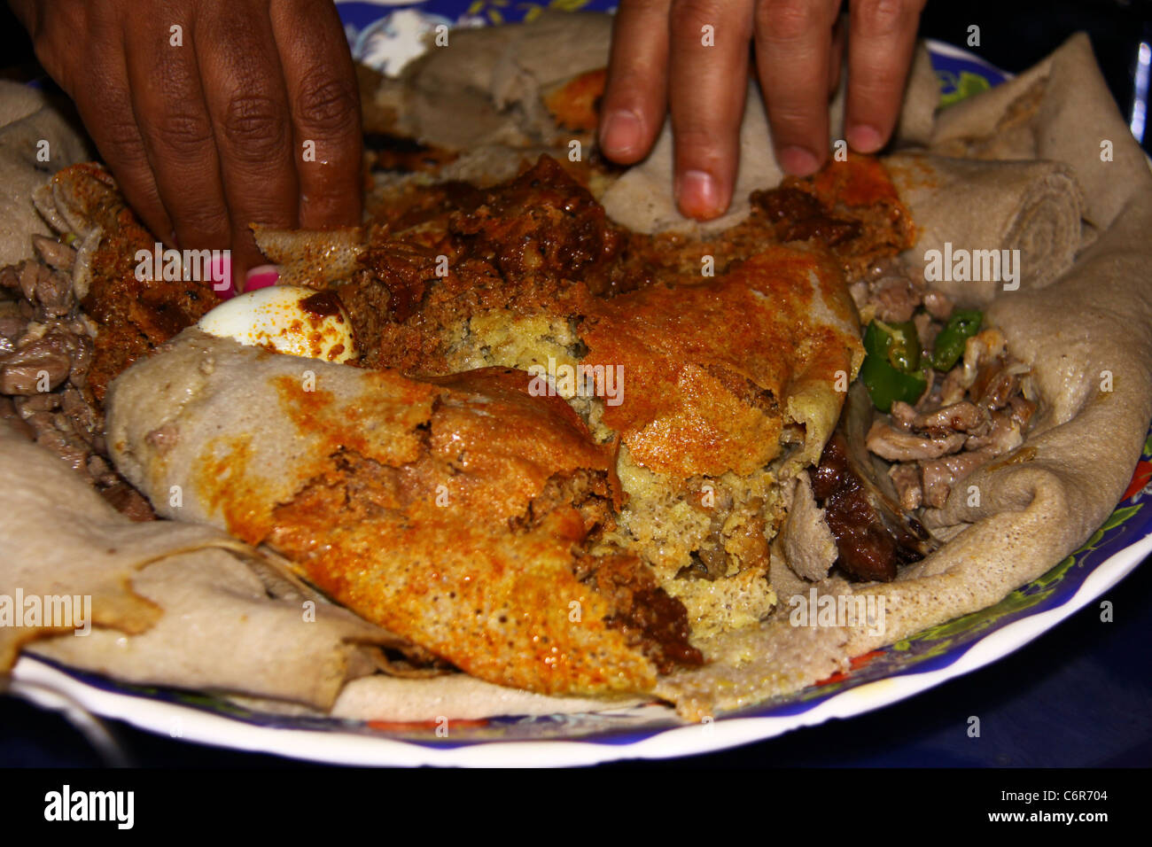 Athiopisches Essen Stockfotos Und Bilder Kaufen Alamy