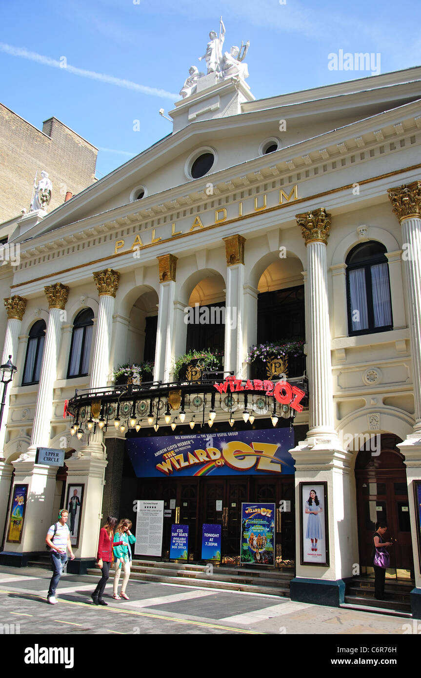 London Palladium Theatre, Argyll Street, Soho, West End, City of Westminster, London, Greater London, England, Vereinigtes Königreich Stockfoto