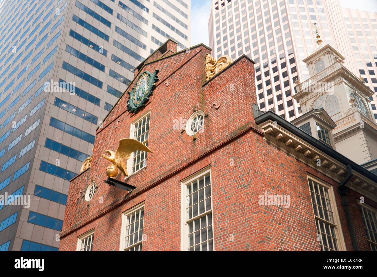 The Old State House (Sitz des Massachusetts General Court bis 1798), Boston, Massachusetts, USA Stockfoto
