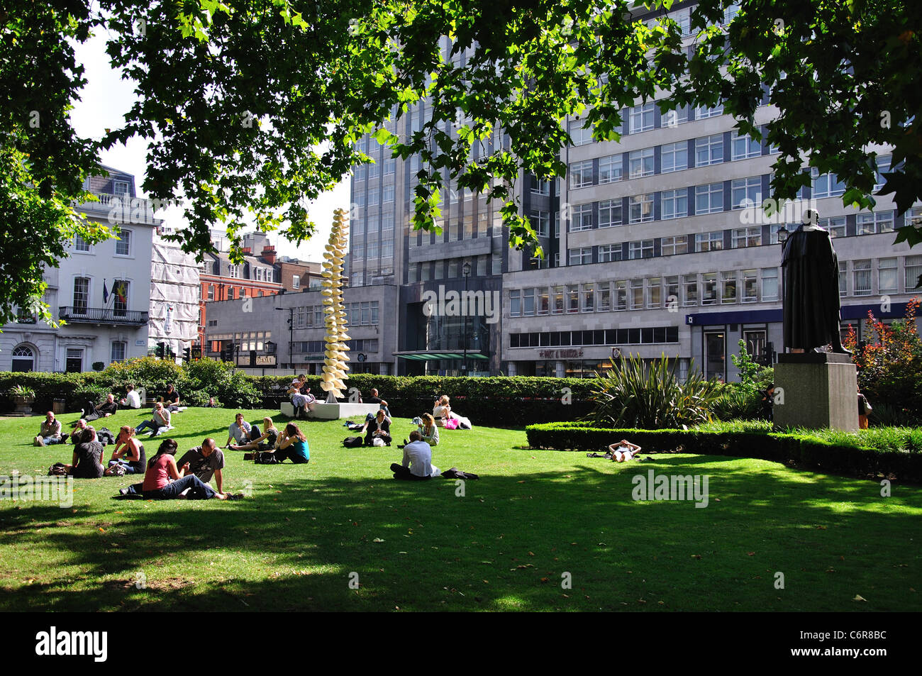 Cavendish Square, Marylebone, City of Westminster, Greater London, England, Vereinigtes Königreich Stockfoto