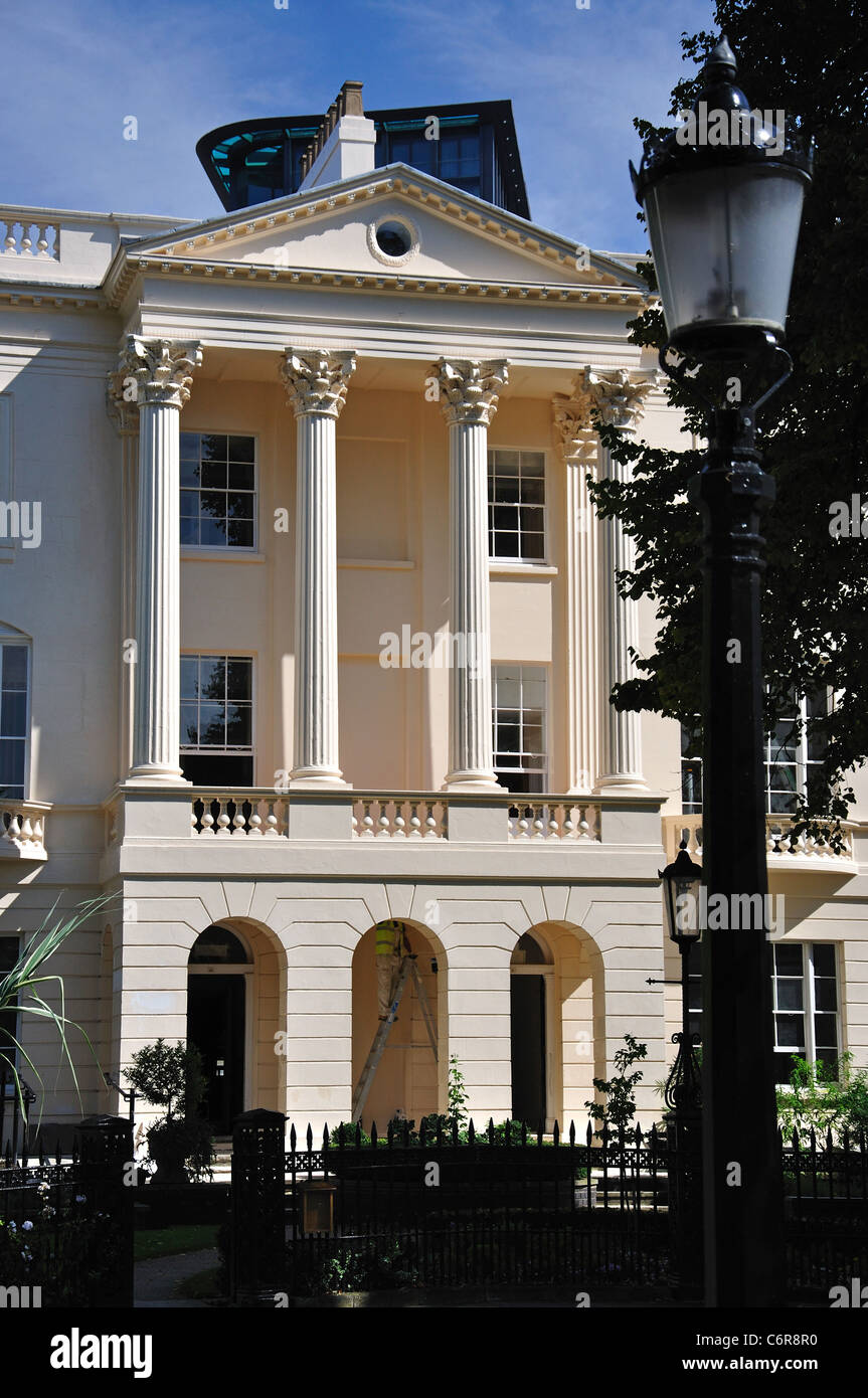 Regency Gebäude, des heiligen Ort, Regents Park, City of Westminster, London, Greater London, England, Vereinigtes Königreich Stockfoto