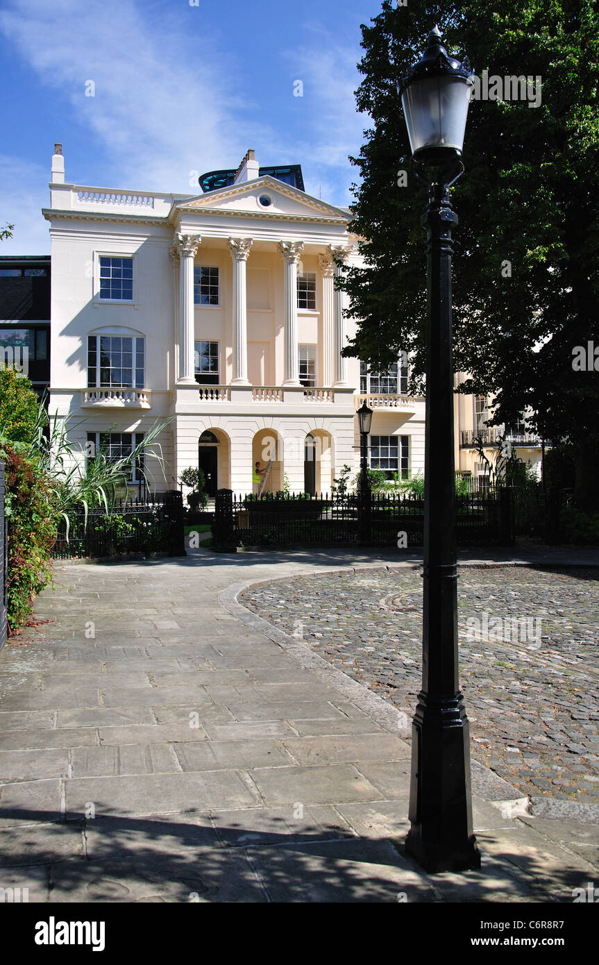 Regency Gebäude, des heiligen Ort, Regents Park, City of Westminster, London, Greater London, England, Vereinigtes Königreich Stockfoto