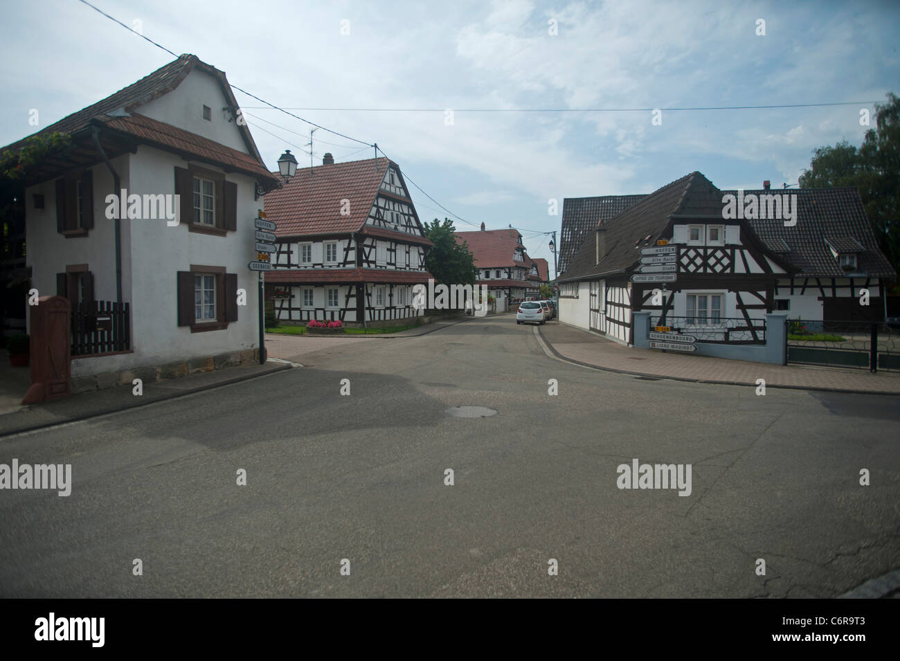 Hunspach, Bas-Rhin, Frankreich Stockfoto