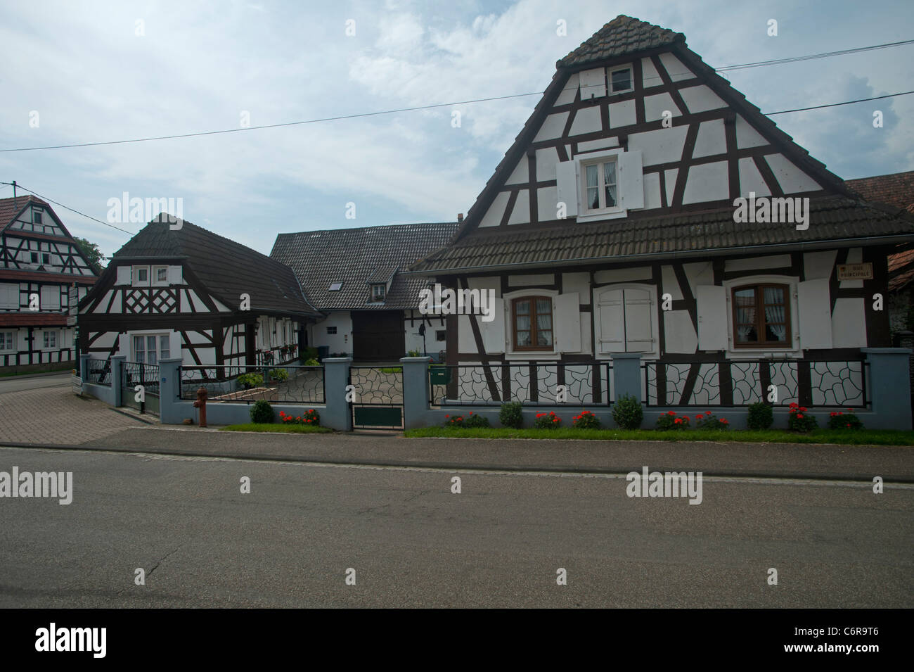 Hunspach, Bas-Rhin, Frankreich Stockfoto