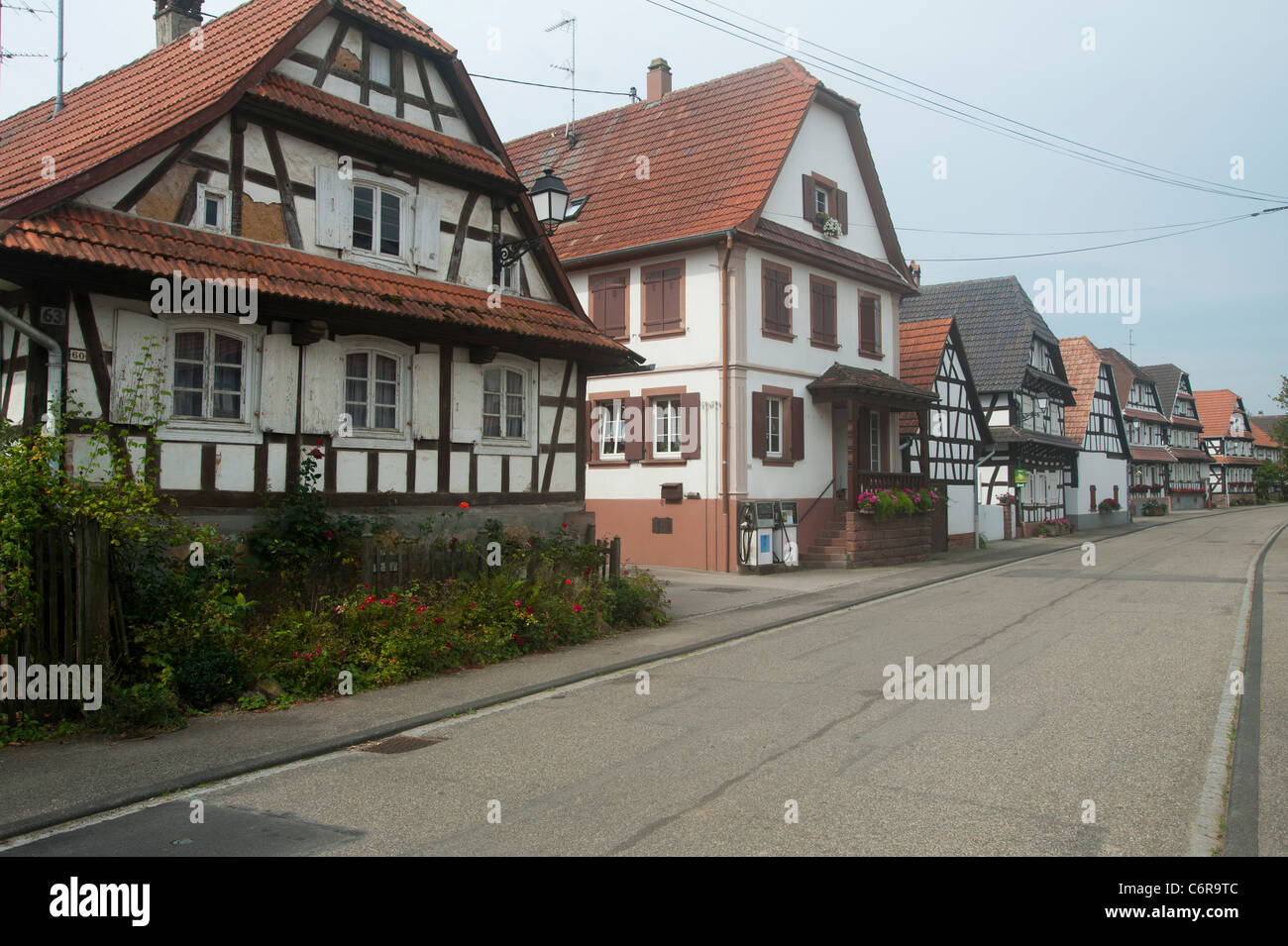 Hunspach, Bas-Rhin, Frankreich Stockfoto