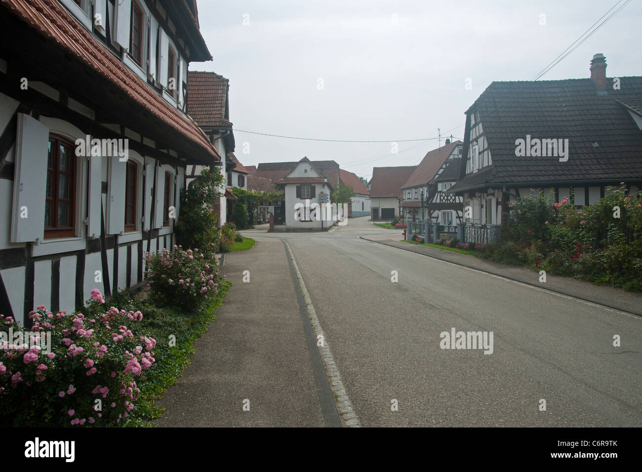 Hunspach, Bas-Rhin, Frankreich Stockfoto