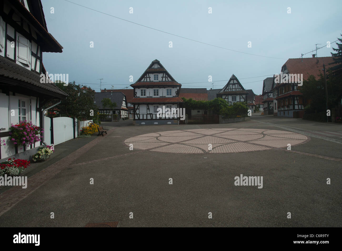 Hunspach, Bas-Rhin, Frankreich Stockfoto