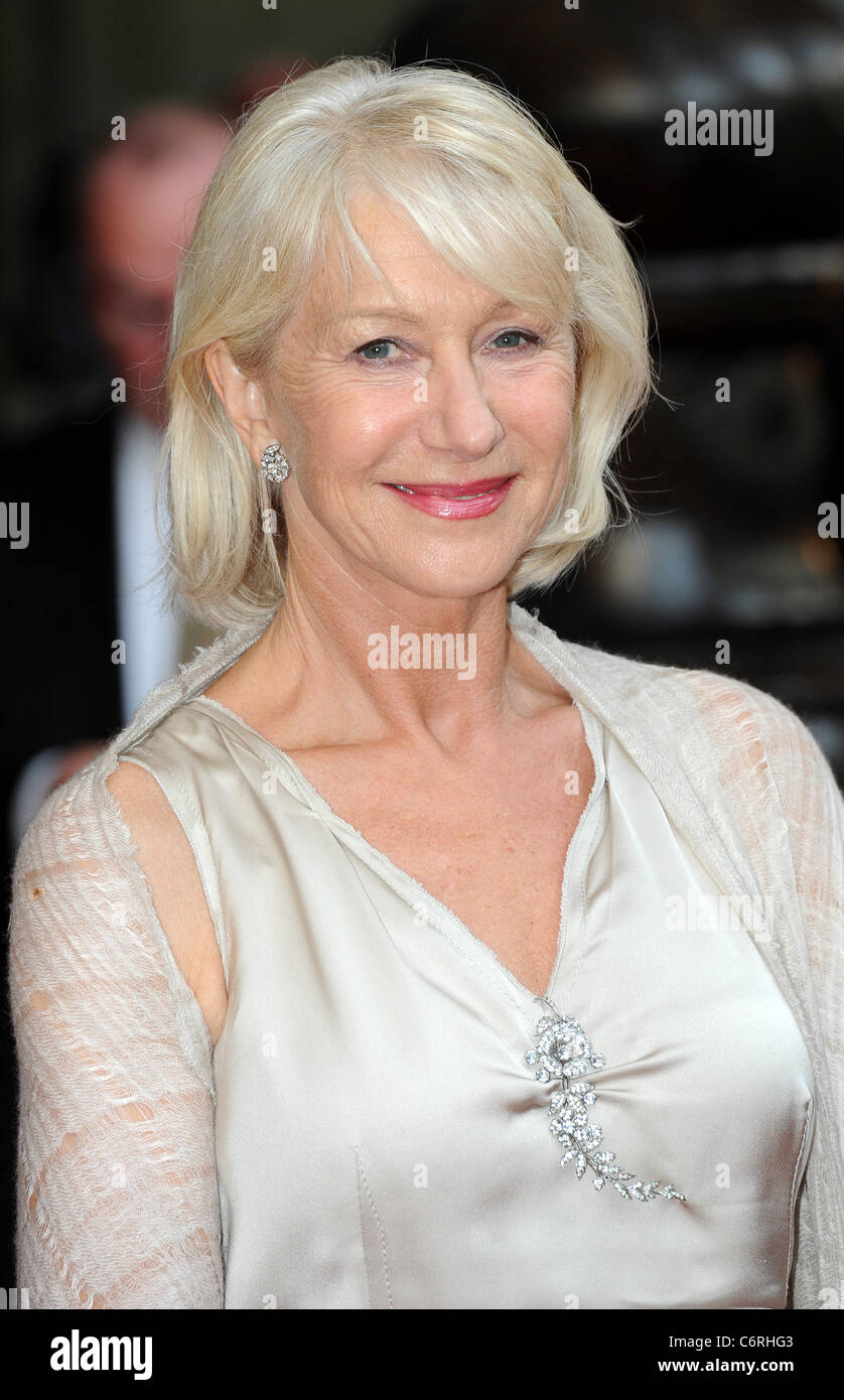 Dame Helen Mirren Arabia 3D - UK film Premiere im BFI IMAX statt. London, England - 24.05.10 Stockfoto