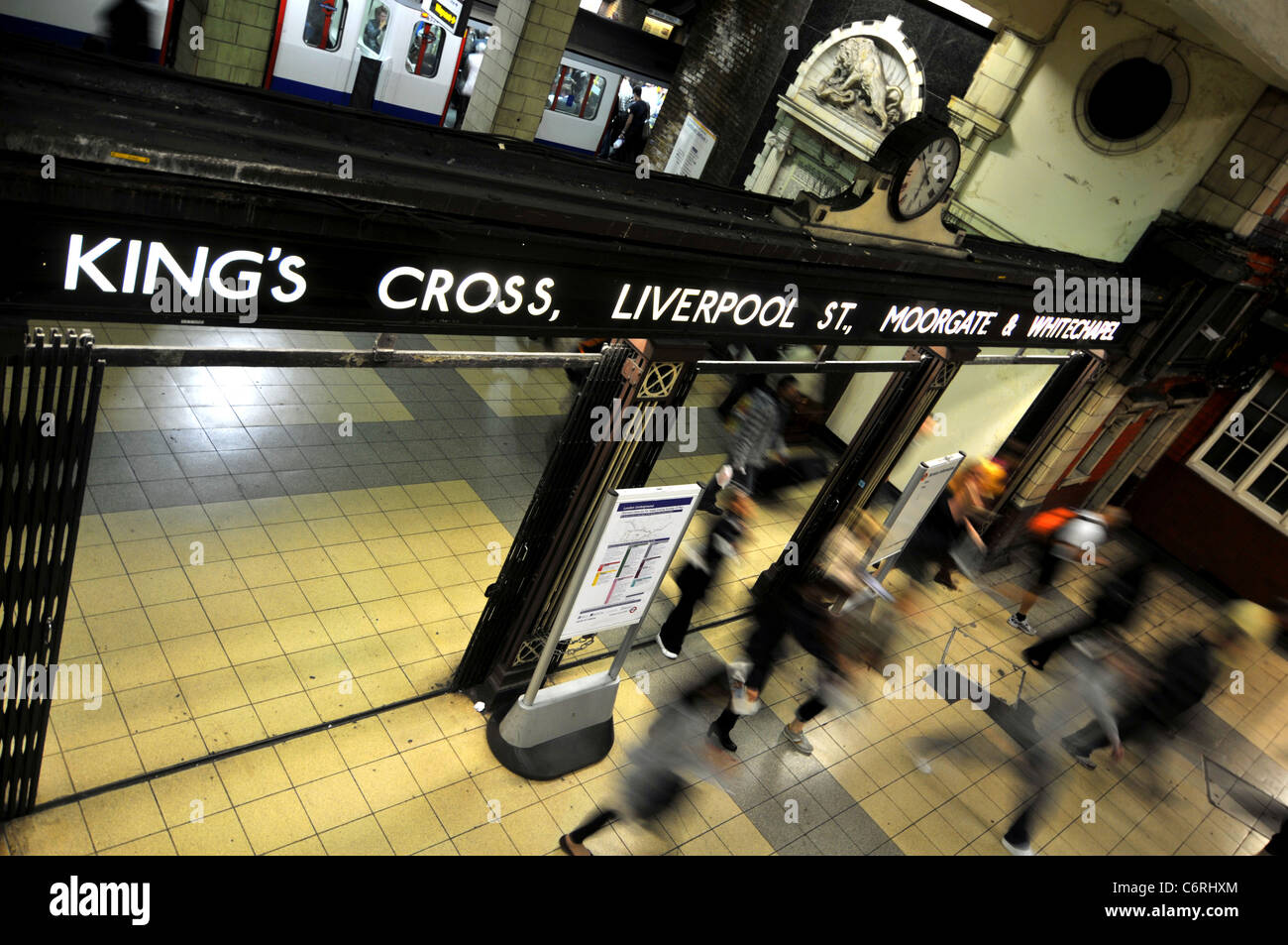 Baker Street Tube Station, London, England, UK Stockfoto