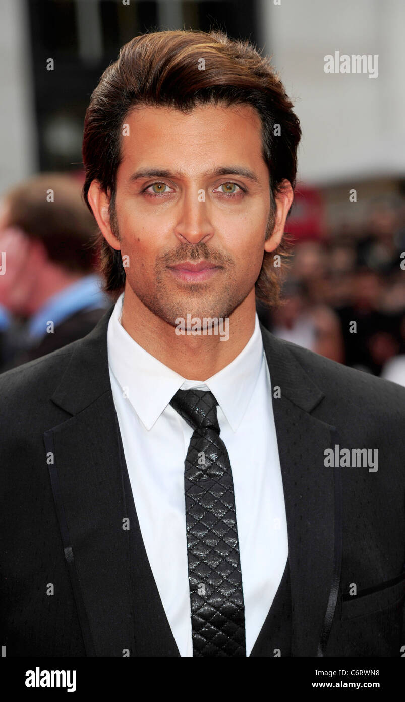 Hrithik Roshan Teilnahme an die Europäische Premiere von BollywoodFilm "Kites" im OdeonKino am