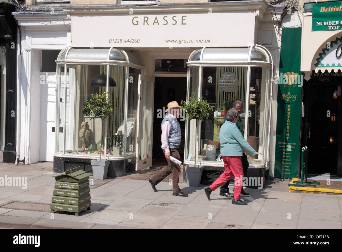Die Grasse Möbelhaus auf Argyle Street, Bath, Avon, UK. Stockfoto Die Grasse Möbelhaus auf Argyle Street, Bath, Avon, UK. Stockfoto