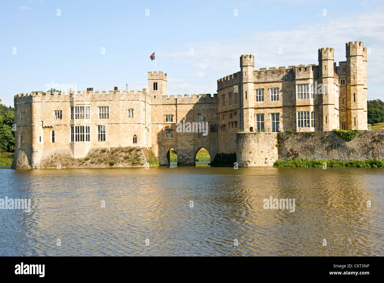 Leeds Castle Kent Stockfoto