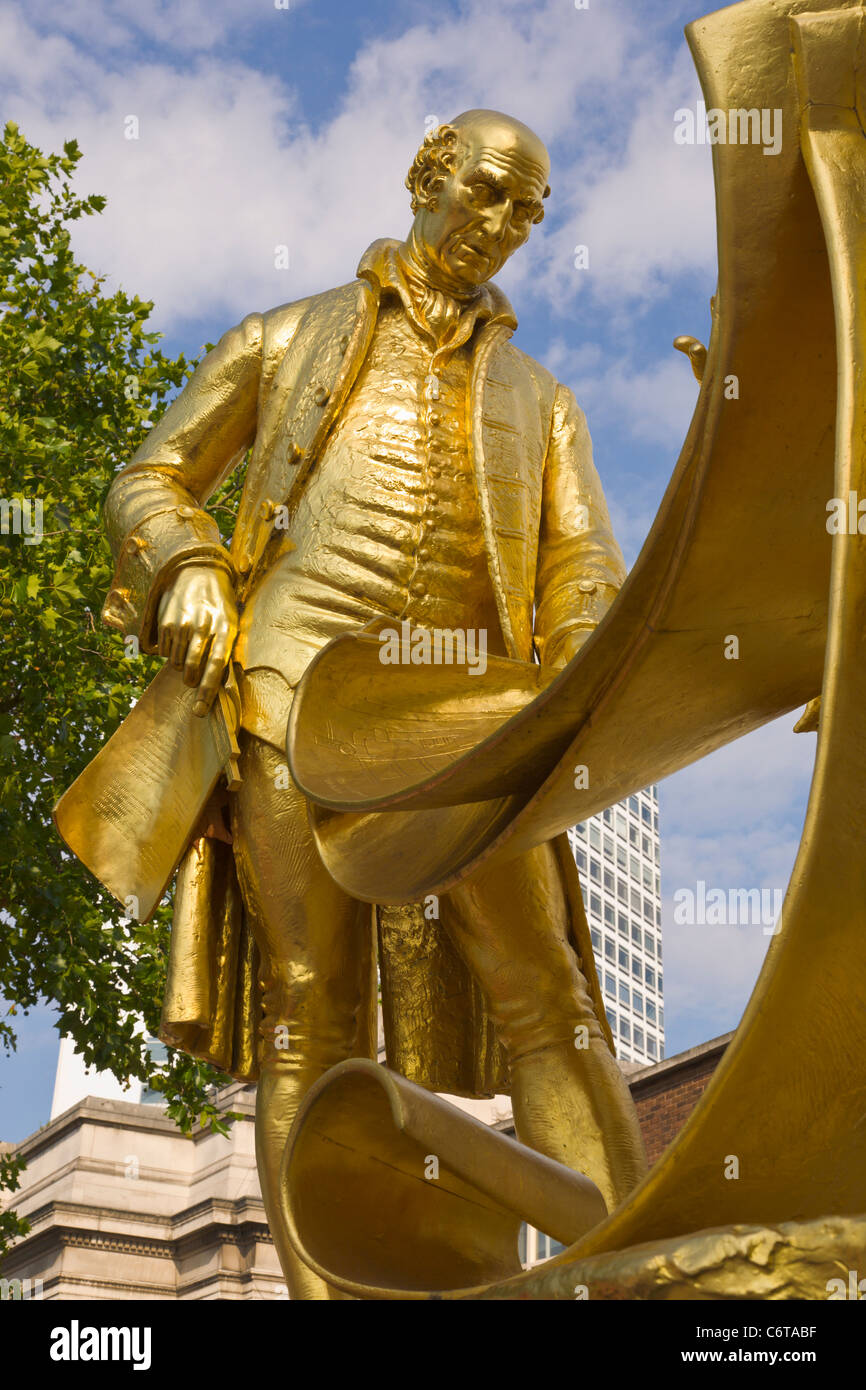 Statue von Matthew Boulton Stockfoto