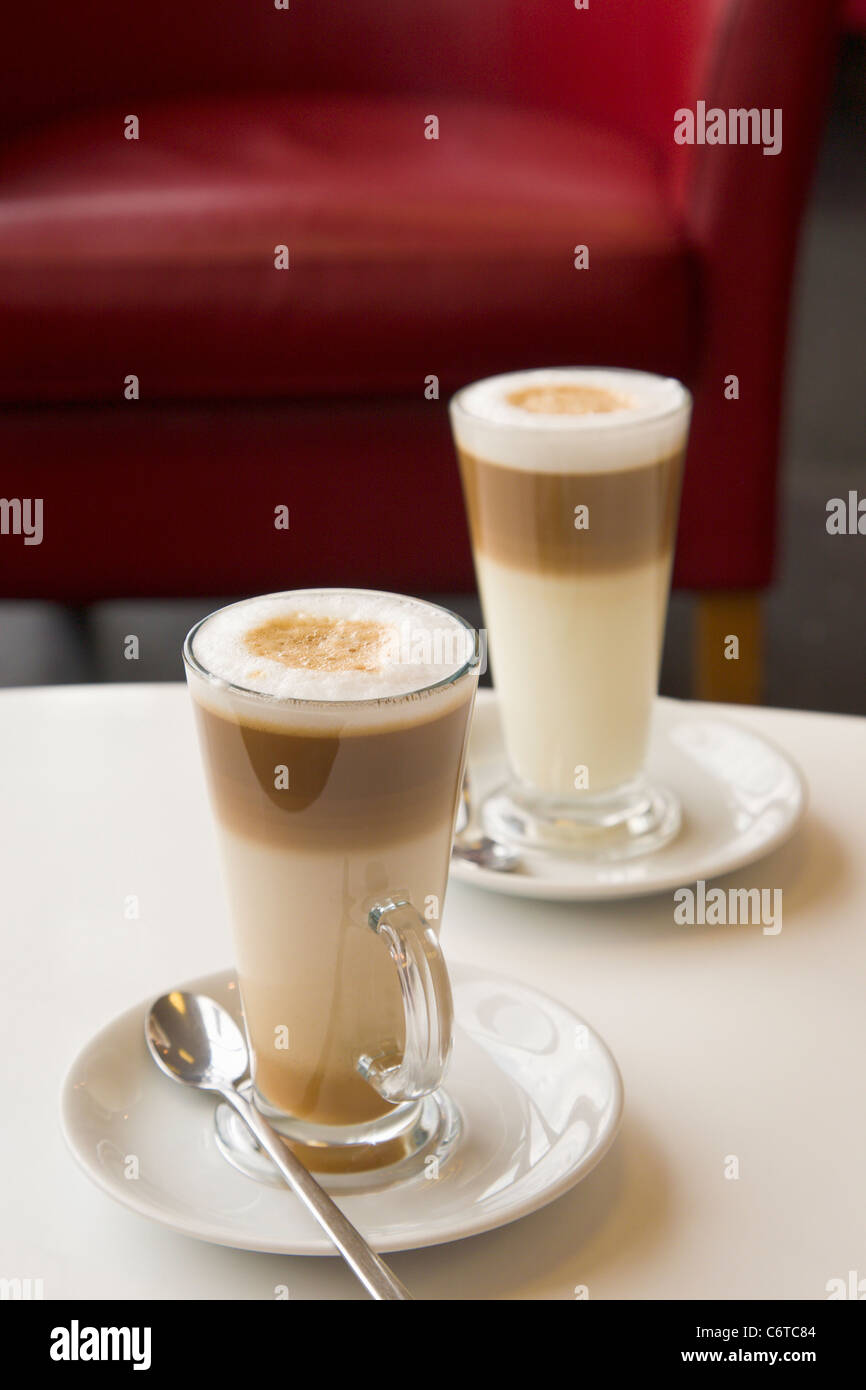 Kaffee Latte Stockfoto