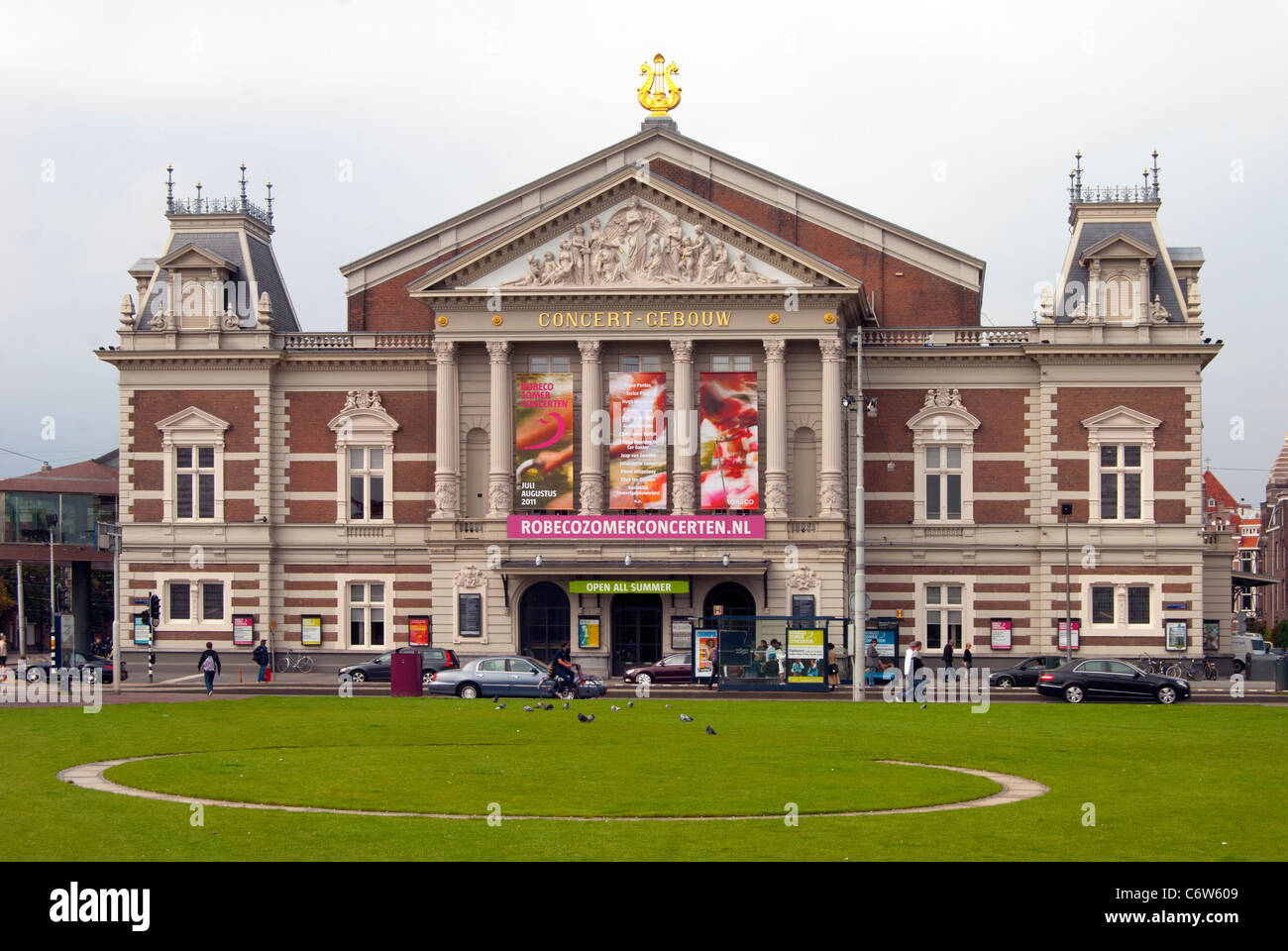 Concertgebouw, Amsterdam Stockfoto