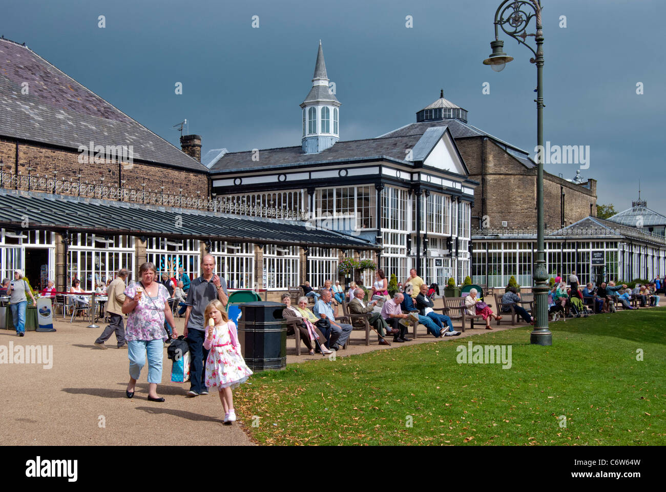 Pavilion Gardens, Buxton, Derbyshire Stockfoto