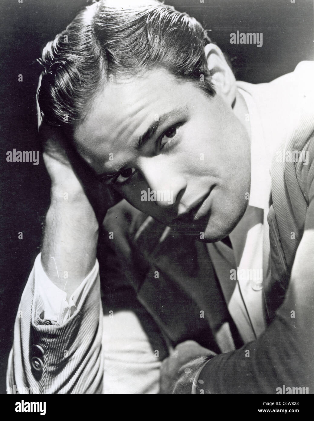 MARLON BRANDO U.S. Filmschauspieler über 1950 Stockfoto