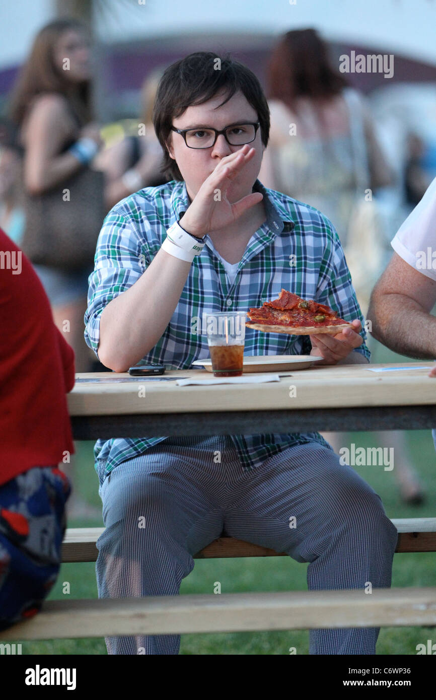 Clark Duke beim Coachella Music Festival 2010 - Tag 2 Indio, Kalifornien - 17.04.10 Stockfoto