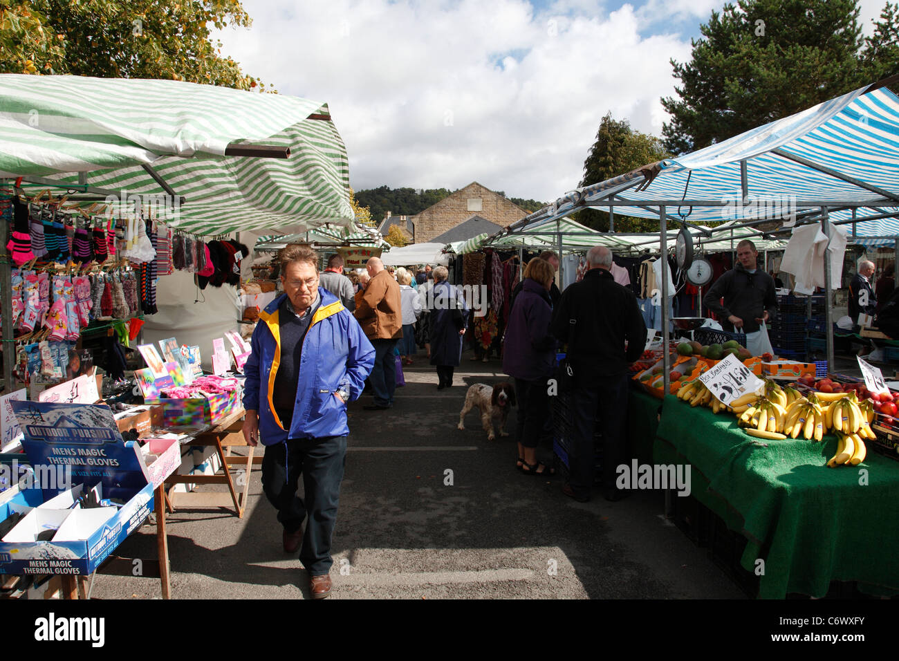 Bakewell Markt, Bakewell, Derbyshire, England, UK Stockfoto