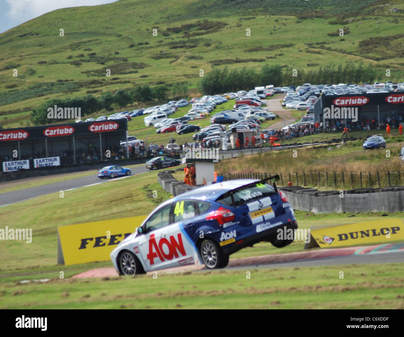 BTCC Knockhill 2011 Stockfoto