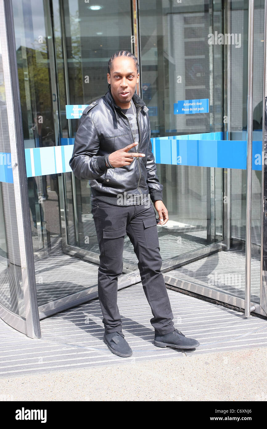 Lemar außerhalb der ITV Studios London, England - 17.05.10 Stockfoto