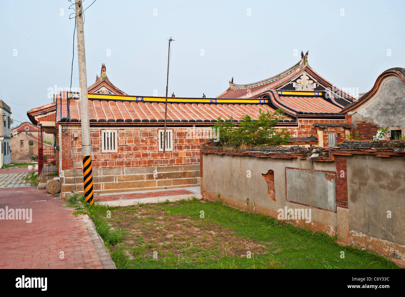 Kinmen, Fujian südlichen chinesischen traditionellen Architektur, Taiwan Stockfoto