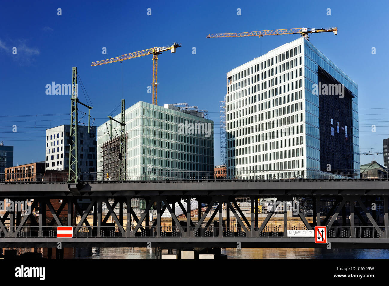 Ericusspitze HafenCity Stockfoto