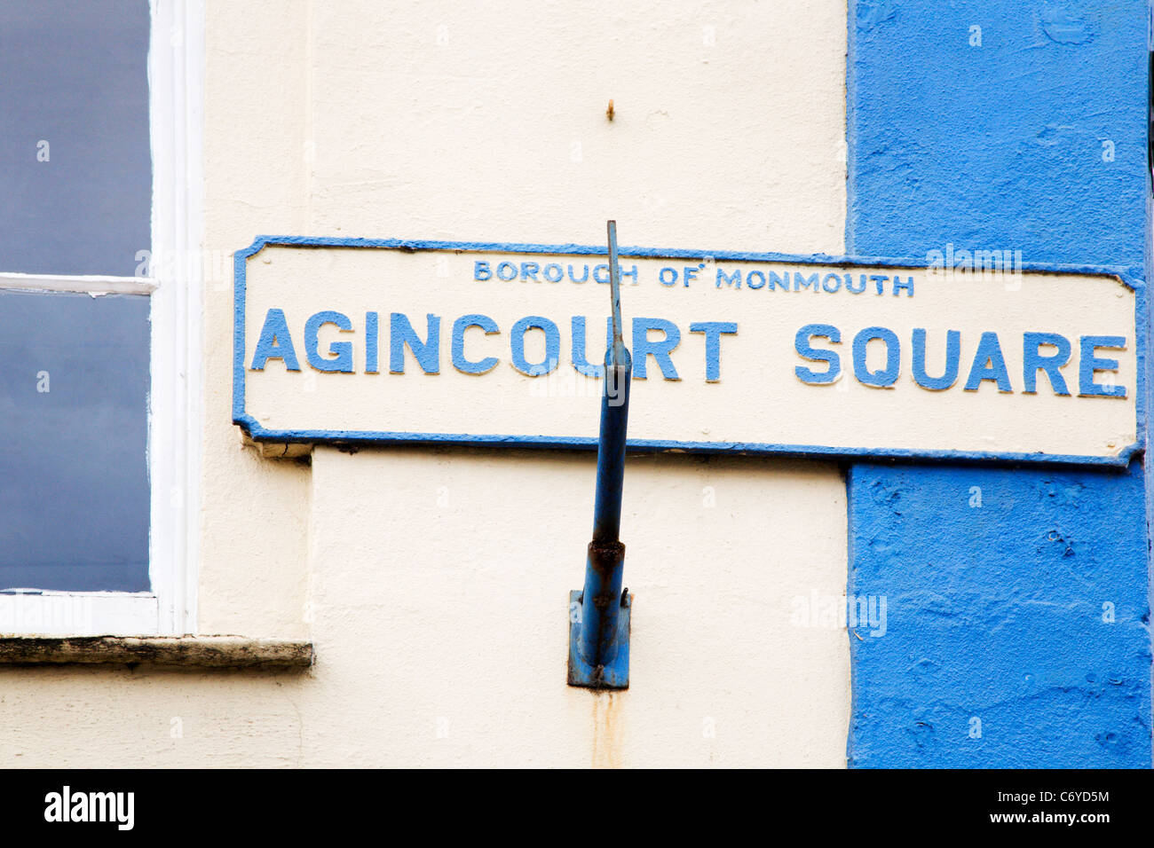 Agincourt Square Monmouth Monmouthshire Wales Stockfoto