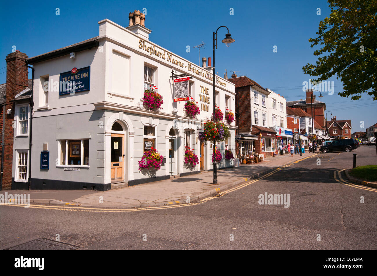 Die High Street Tenterden Kent England UK Stockfoto