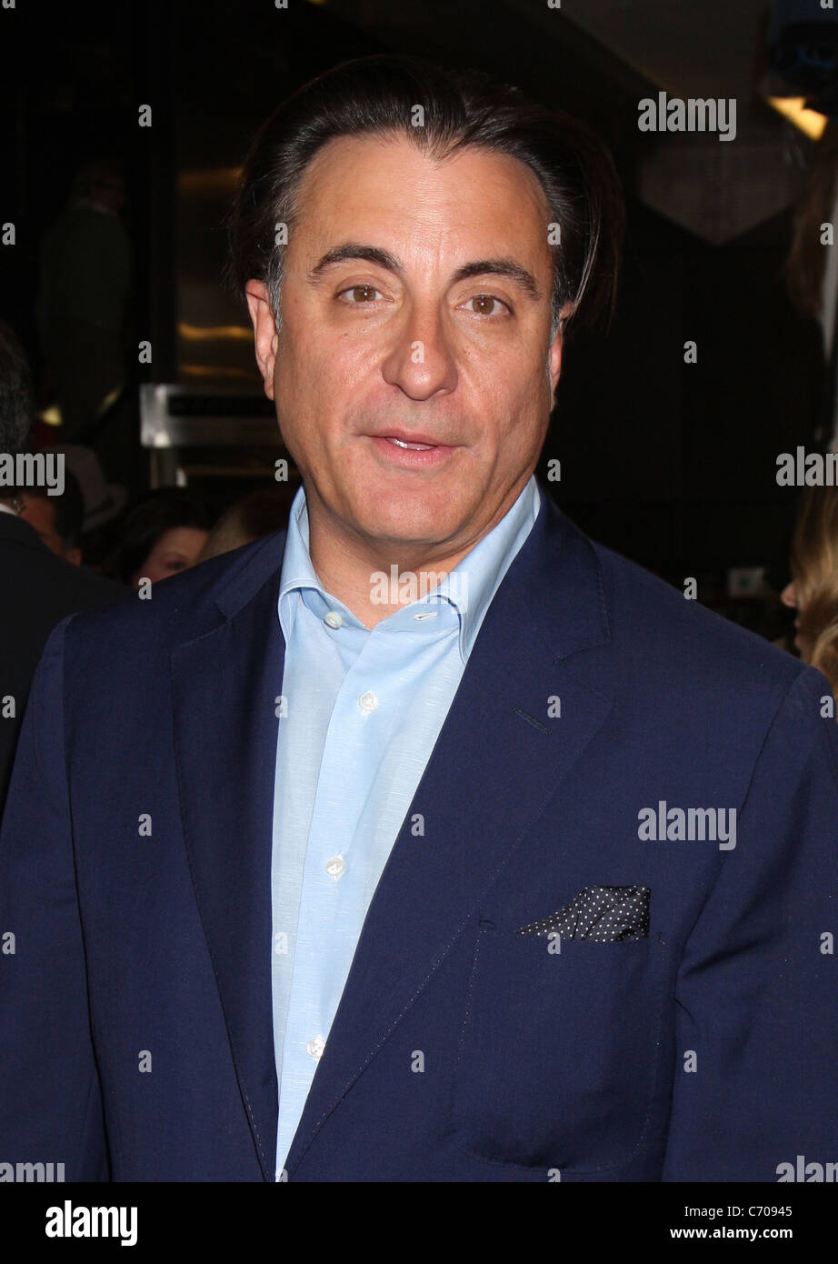 Andy garcia die la filmpremiere der stadtinsel Fotos und Bildmaterial