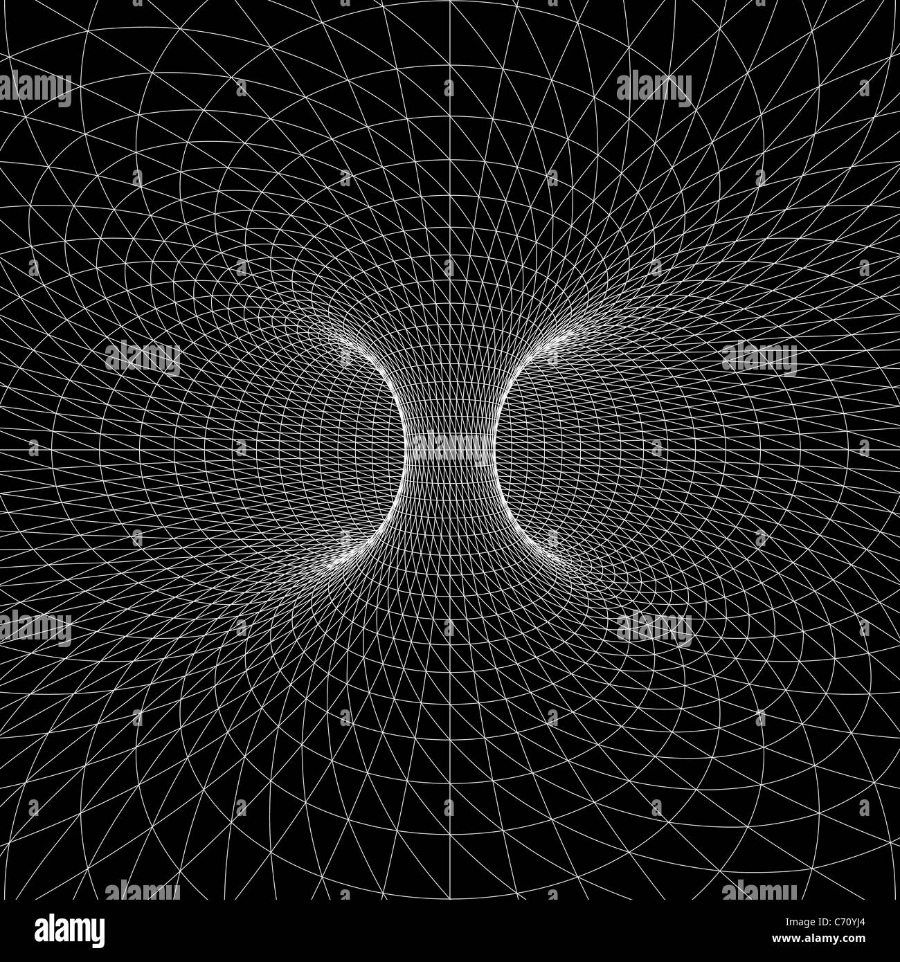 Innenansicht des Torus Stockfoto