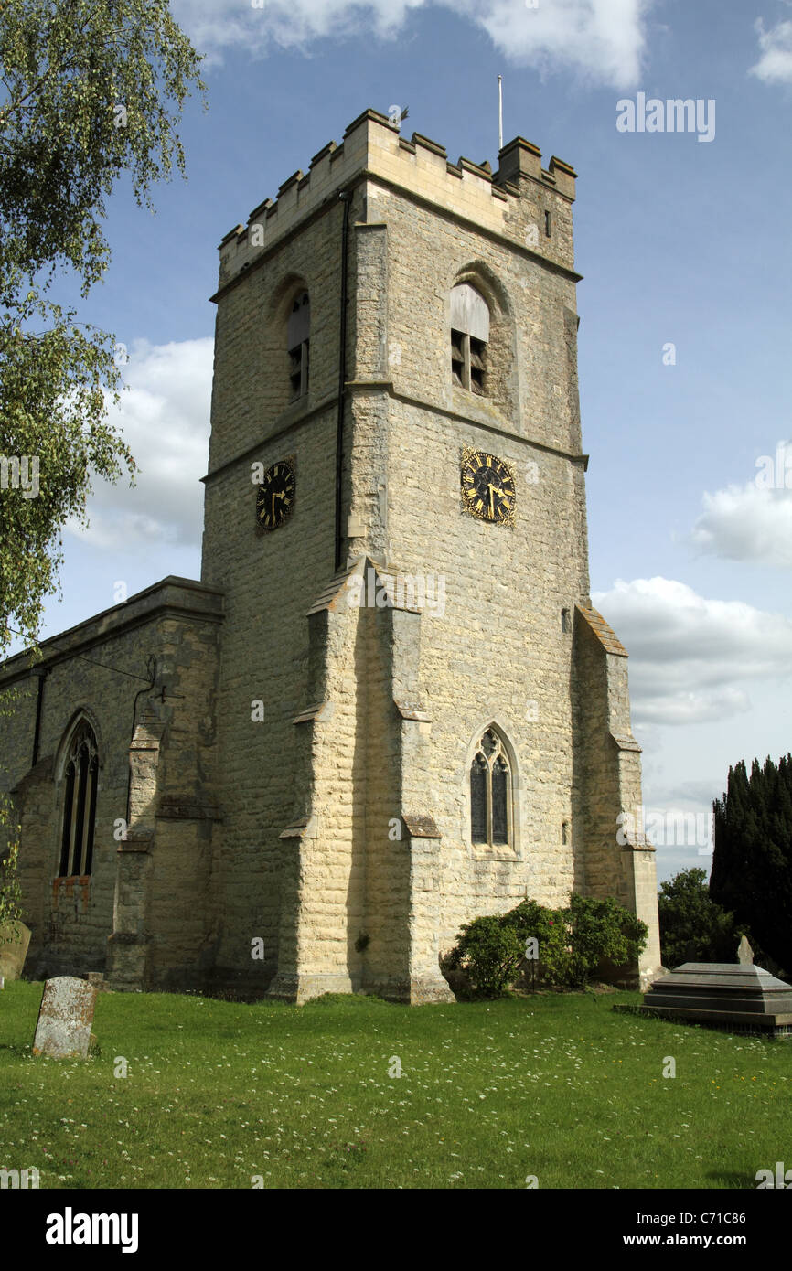 Hardwick Kirche St. Mary Mariae Weedon, Buckinghamshire, England. Stockfoto