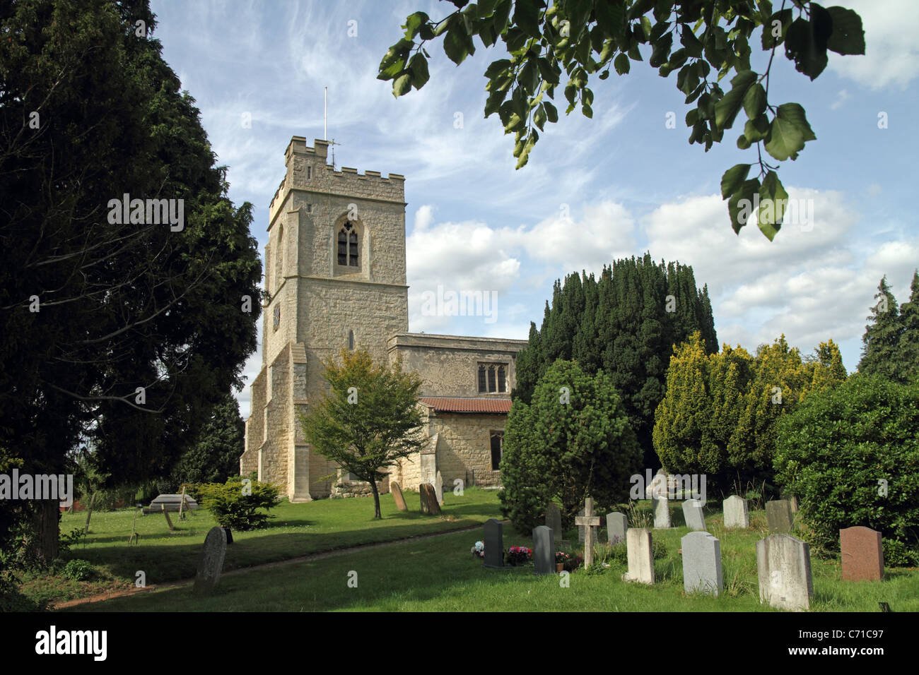 Hardwick Kirche St. Mary Mariae Weedon, Buckinghamshire, England. Stockfoto
