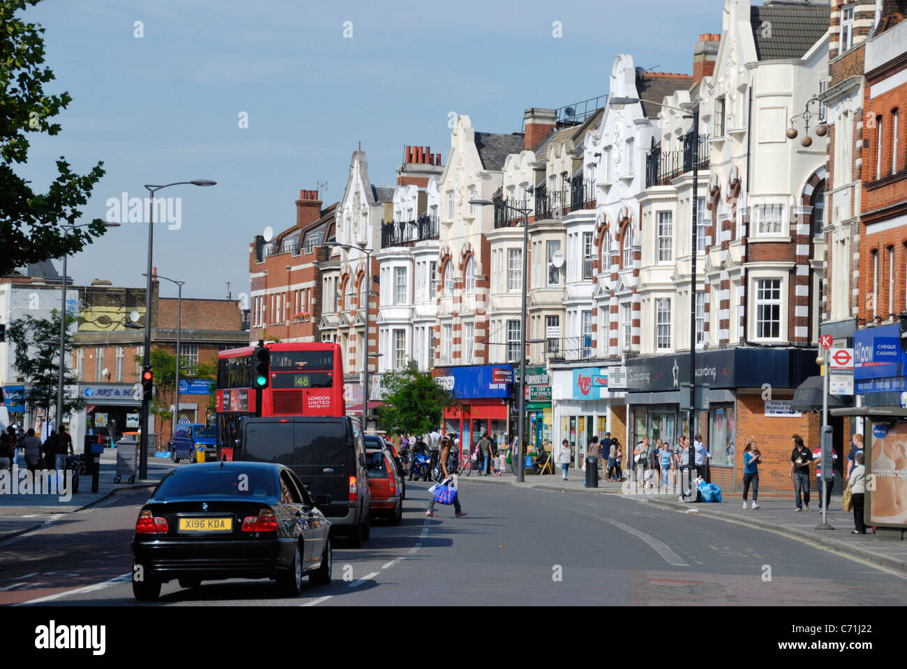 Walworth Road, Southwark, London, England Stockfoto