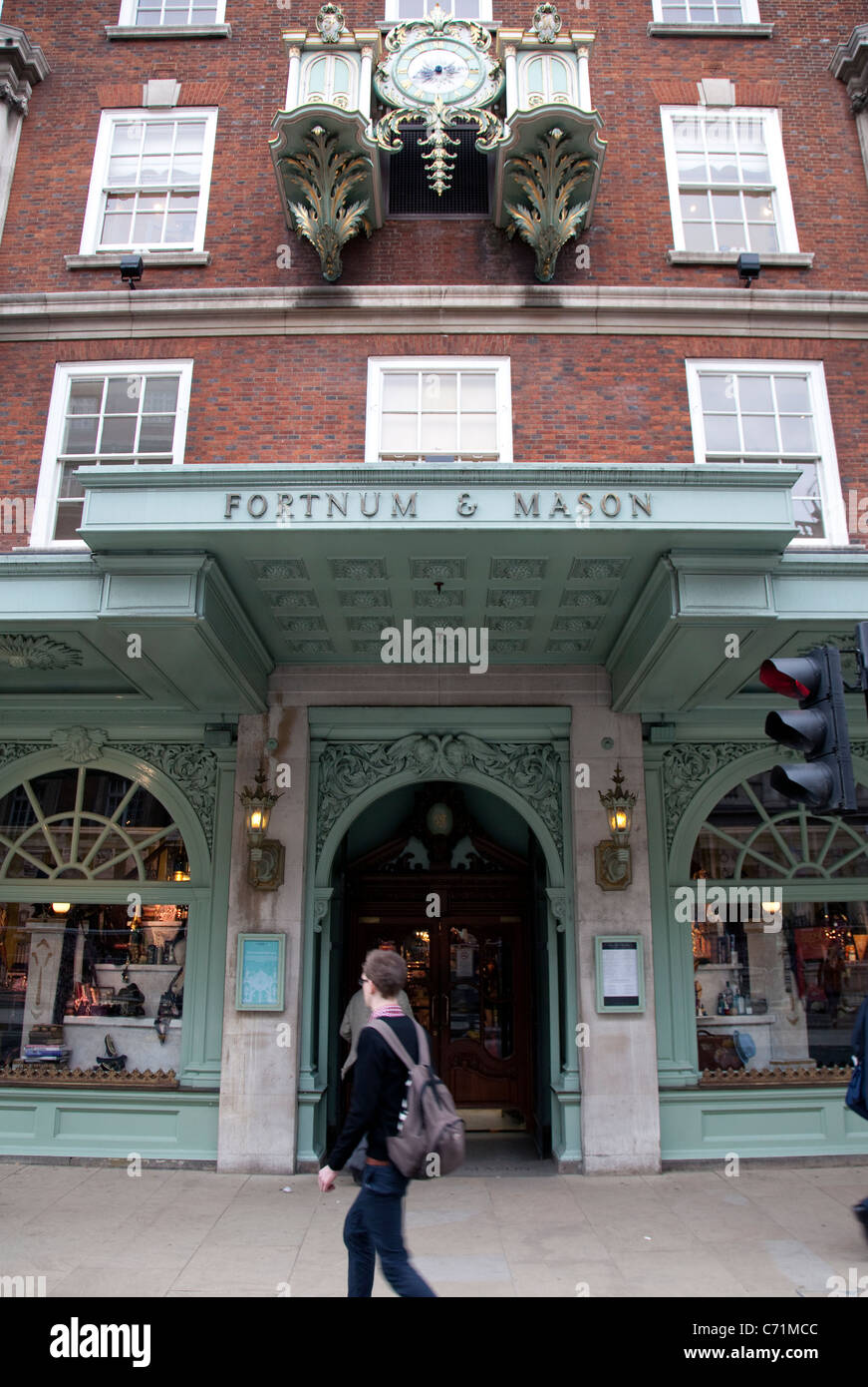 Fortnum & Mason, Piccadilly, London Stockfoto Fortnum & Mason, Piccadilly, London Stockfoto