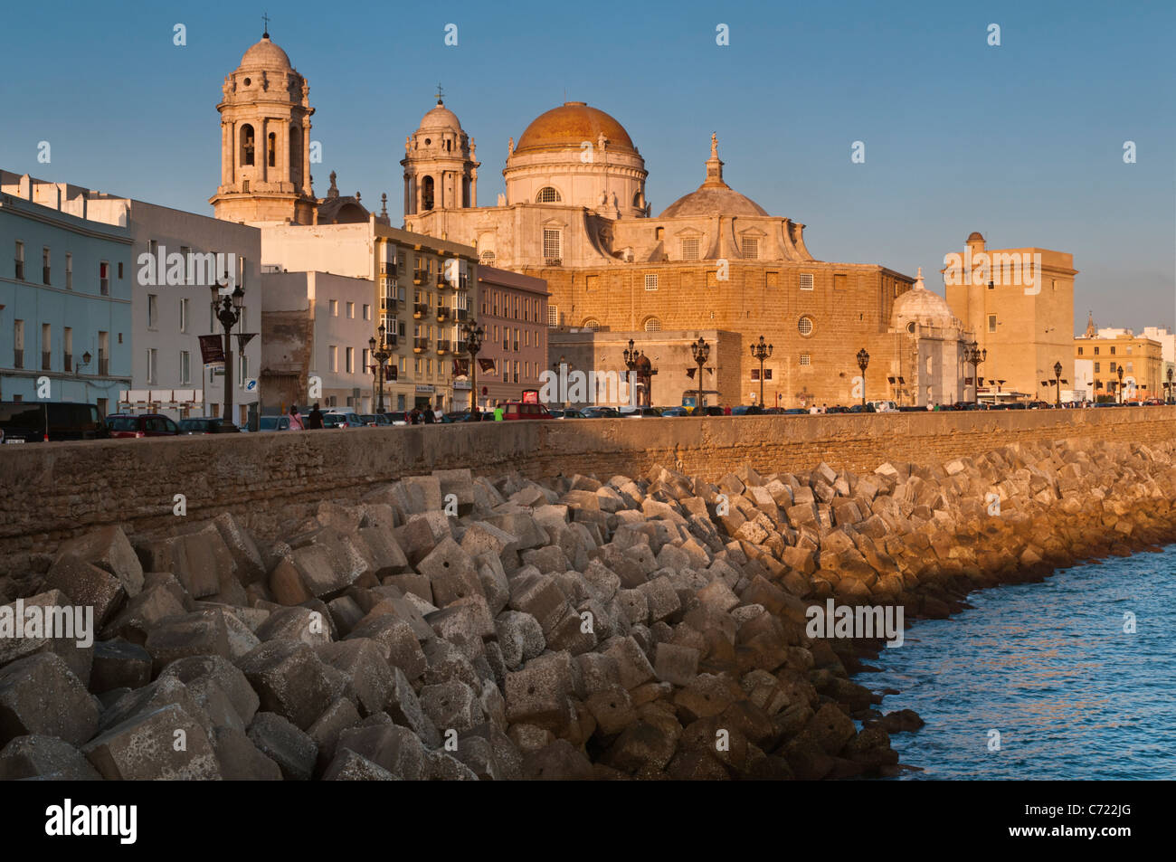 Cadiz Kathedrale Cadiz Spanien Stockfoto