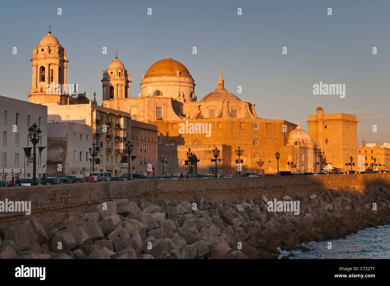 Cadiz Kathedrale Cadiz Spanien Stockfoto