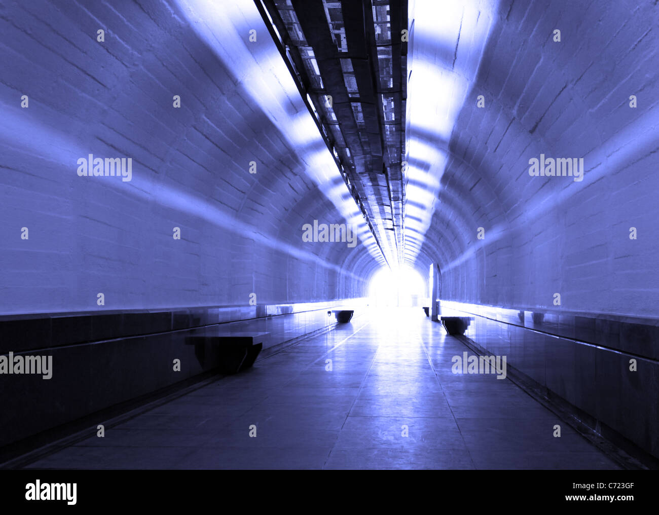 Tunnel Stockfoto