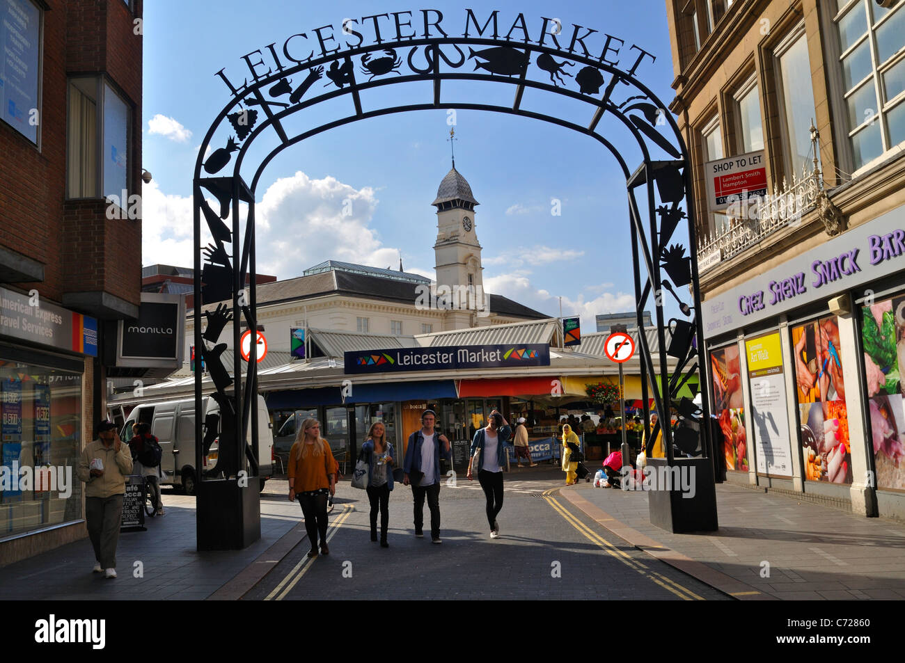 Leicester City Centre Stockfotos Und Bilder Kaufen Alamy